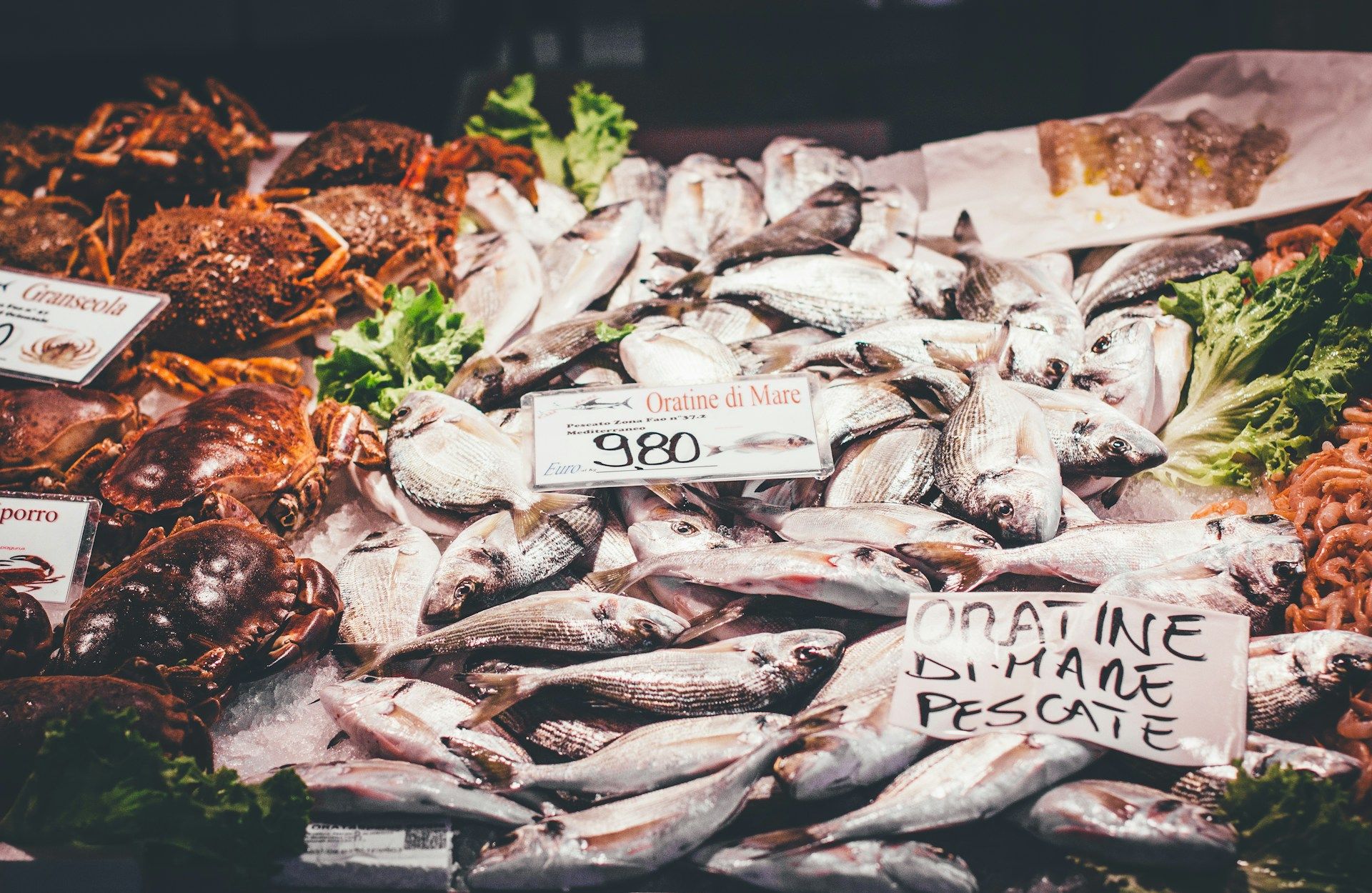 ristoranti Venezia a gennaio tipici - con cibo del giorno