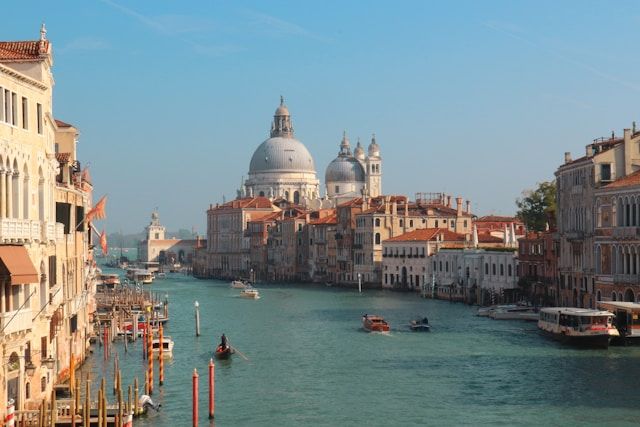 Ponte di berche Madonna della Salute Venezia 2025
